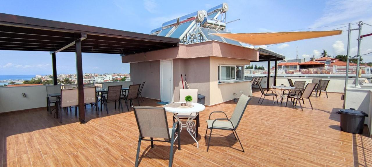 Sea Star Apartments Kallikratia Nea Kallikrateia Екстериор снимка
