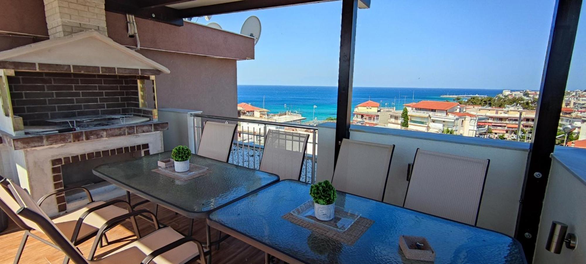Sea Star Apartments Kallikratia Nea Kallikrateia Екстериор снимка